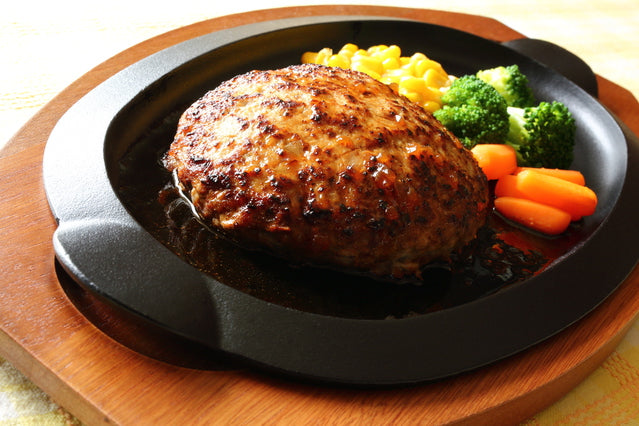 【冷凍】近江牛と京丹波高原豚の生ハンバーグ110g(6個セット)