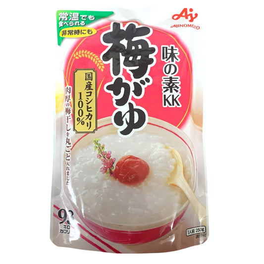 【アウトレット】味の素KK おかゆ 梅がゆ 250g ×９袋