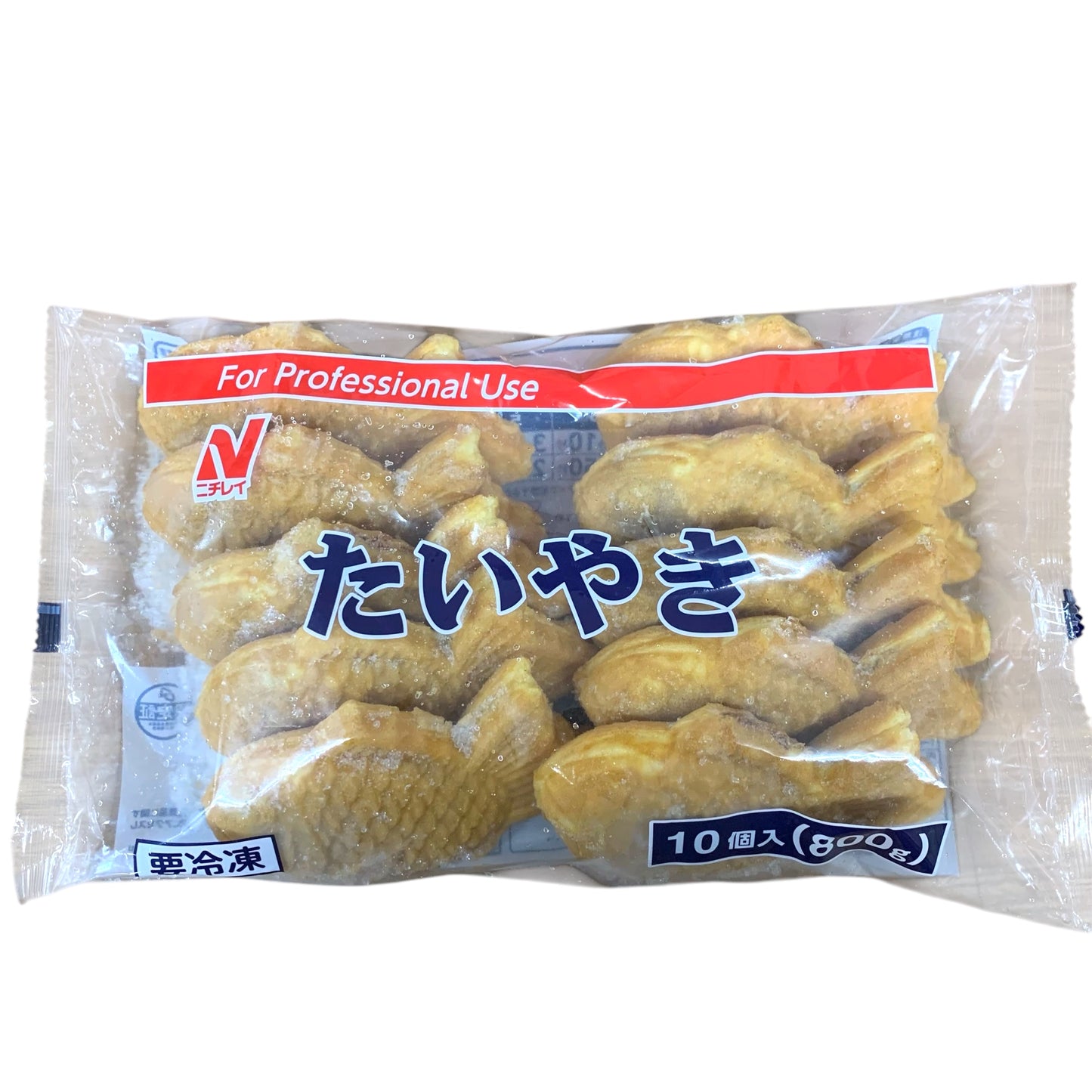 【アウトレット商品/冷凍】ニチレイ たいやき 10個入り（800ｇ） ２袋セット　冷凍